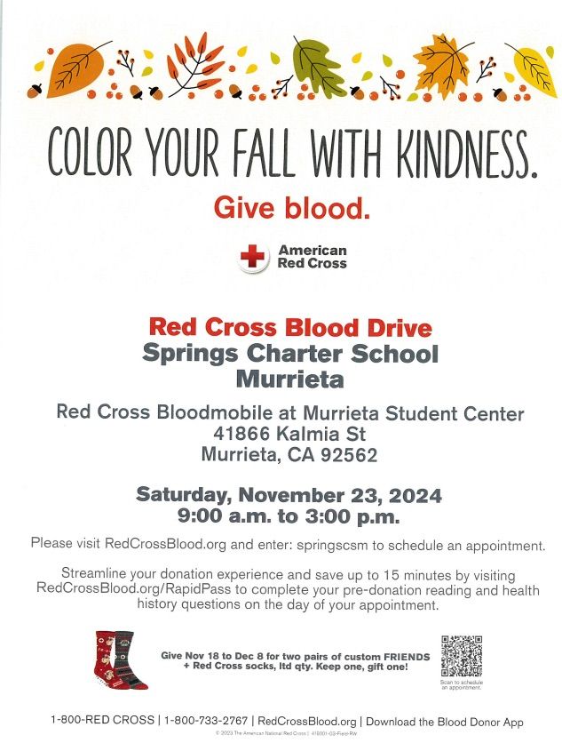 Red Cross Blood Drive