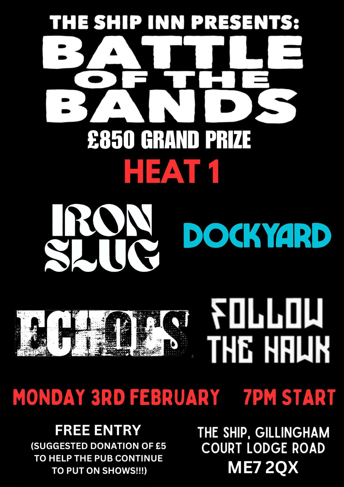 SHIP BOTB '25 HEAT 1: DOCKYARD, IRON SLUG, ECHOES, FOLLOW THE HAWK