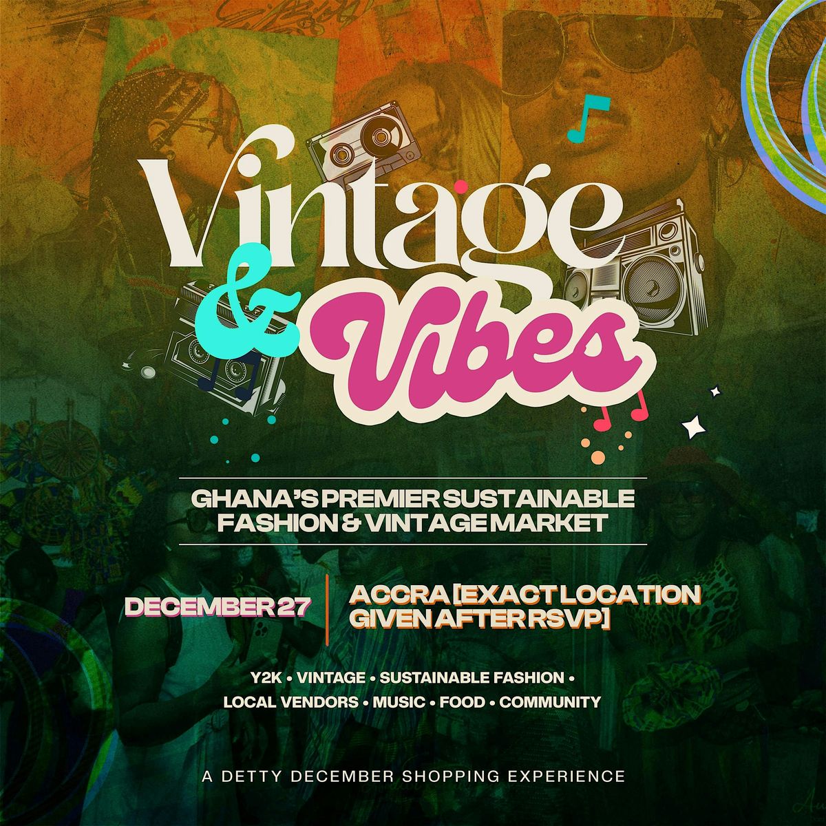 VINTAGE & VIBES FASHION HOUSE: ACCRA'S THRIFTING\/RESALE EVENT & SHOWCASE !