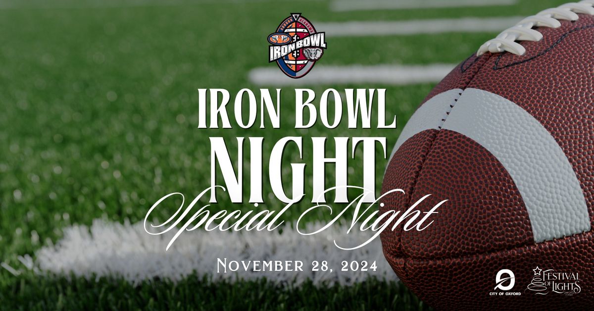 Special Night: Iron Bowl Night