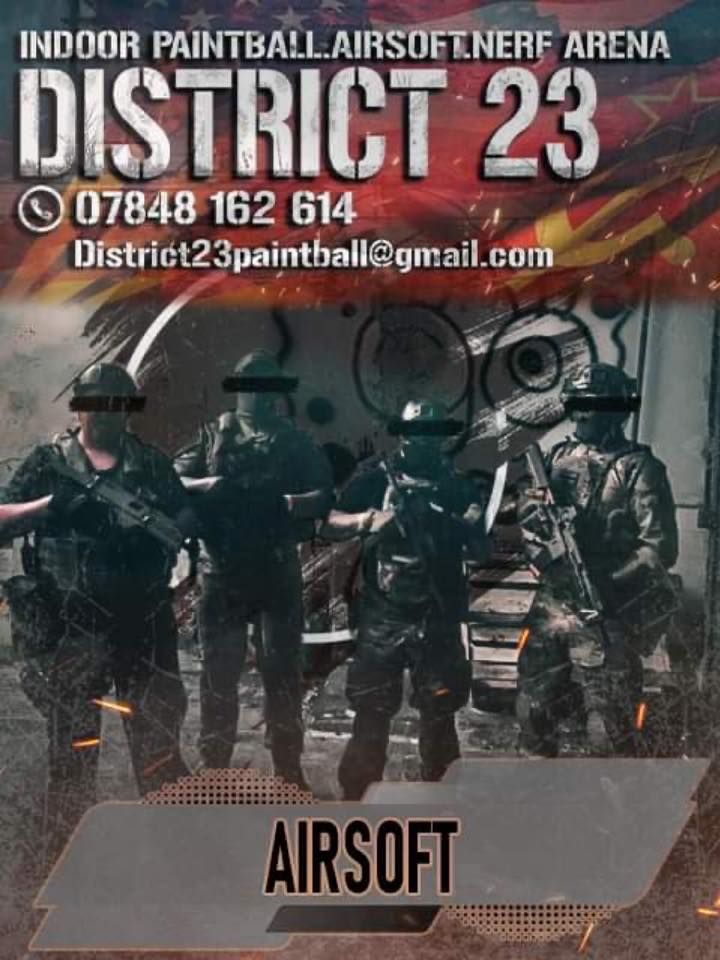 District 23 Airsoft Friday Pew Pew and Pizza