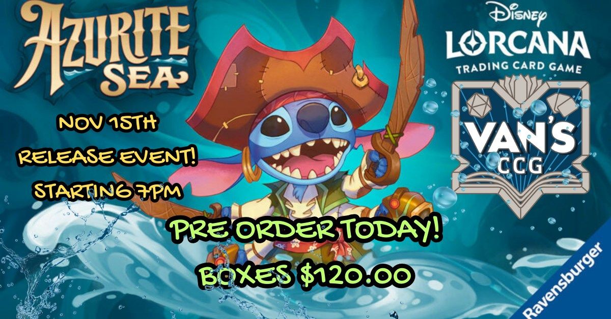 Azurite Sea Release!