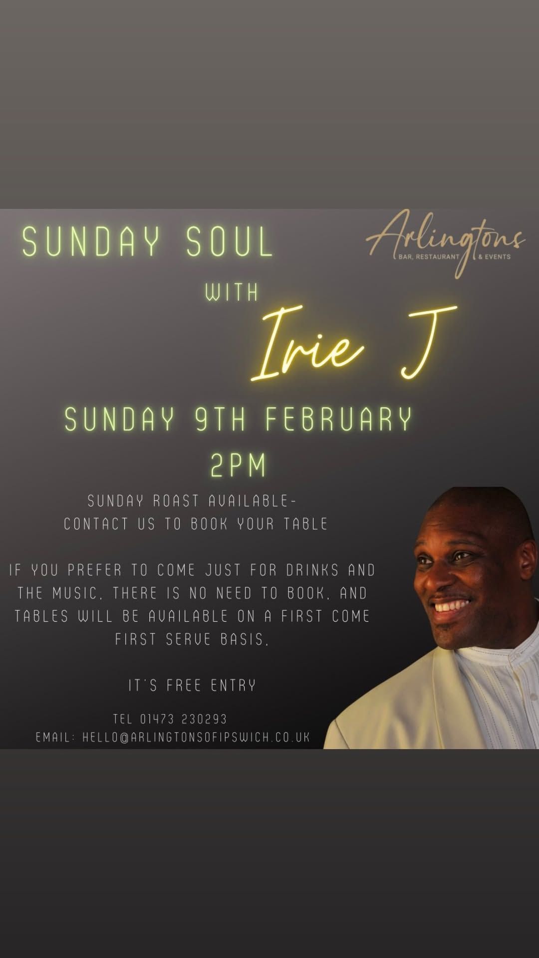 Soulful Sunday: Irie J Live