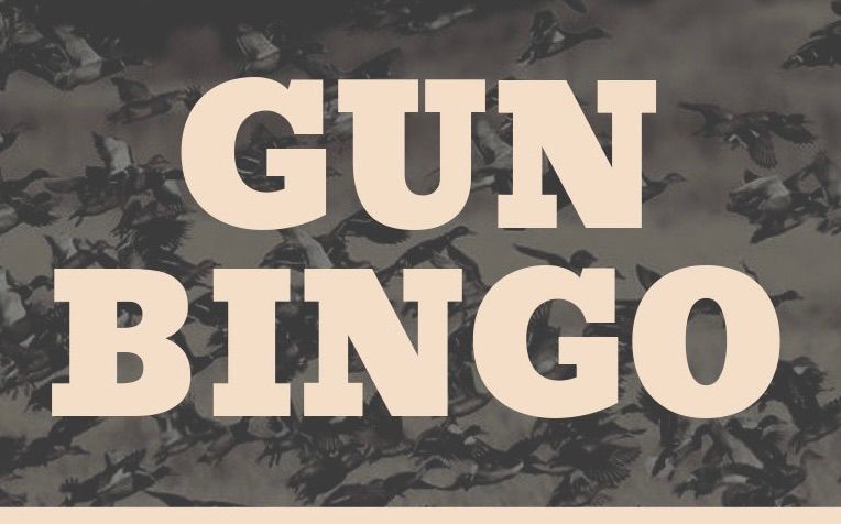 Gun Bingo benefiting 1 Soldier 1 Dog 1 Team