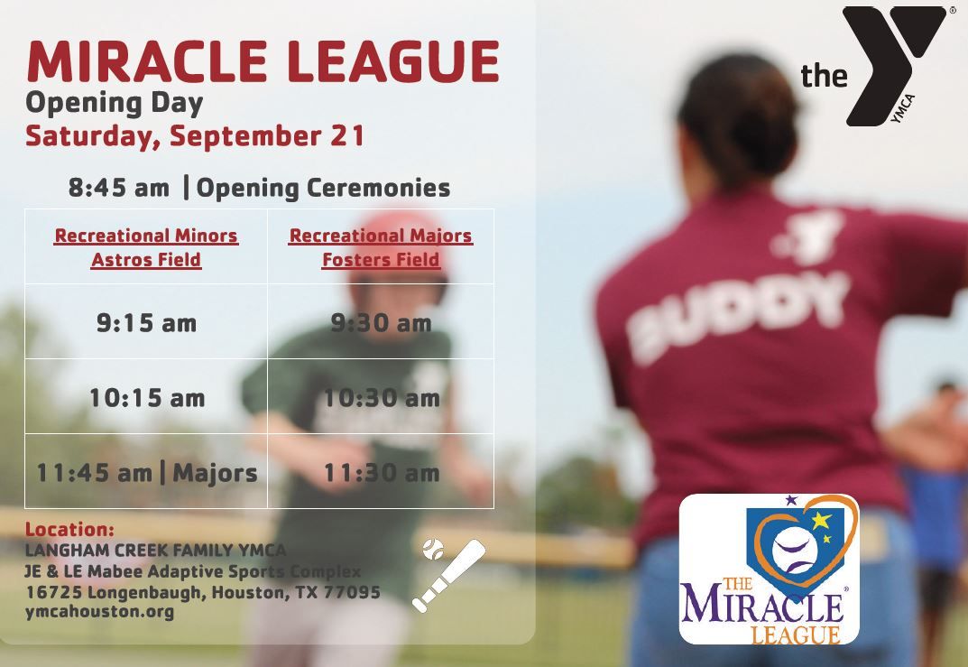 2024 Fall Miracle League Opening Day