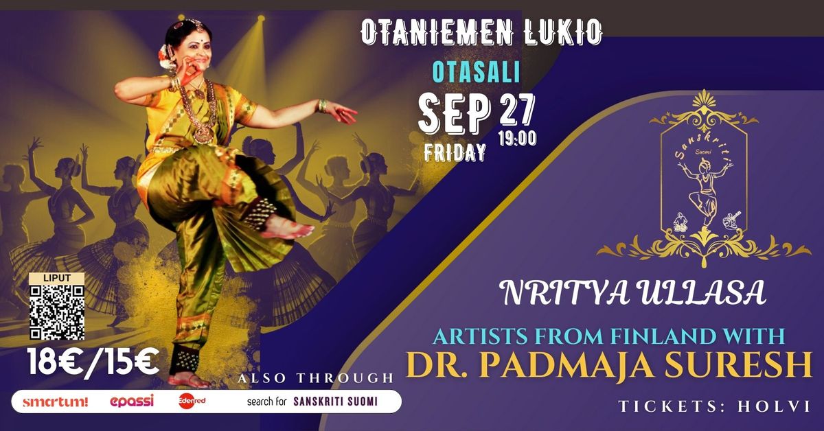 NRITYA ULLASA - Indian Classical Dance Evening