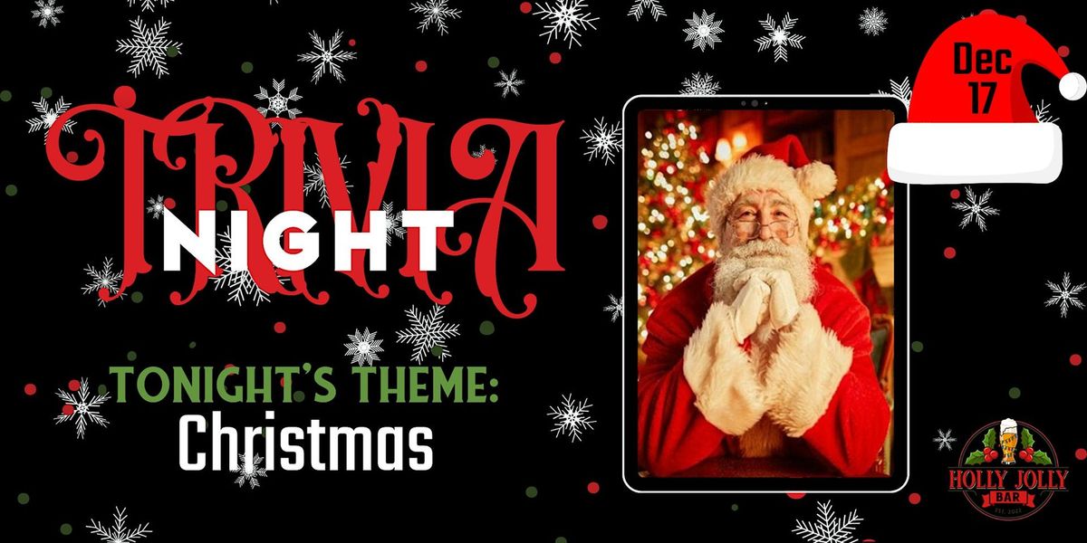 Christmas | Trivia Night @ Third Rail | Holly Jolly Bar