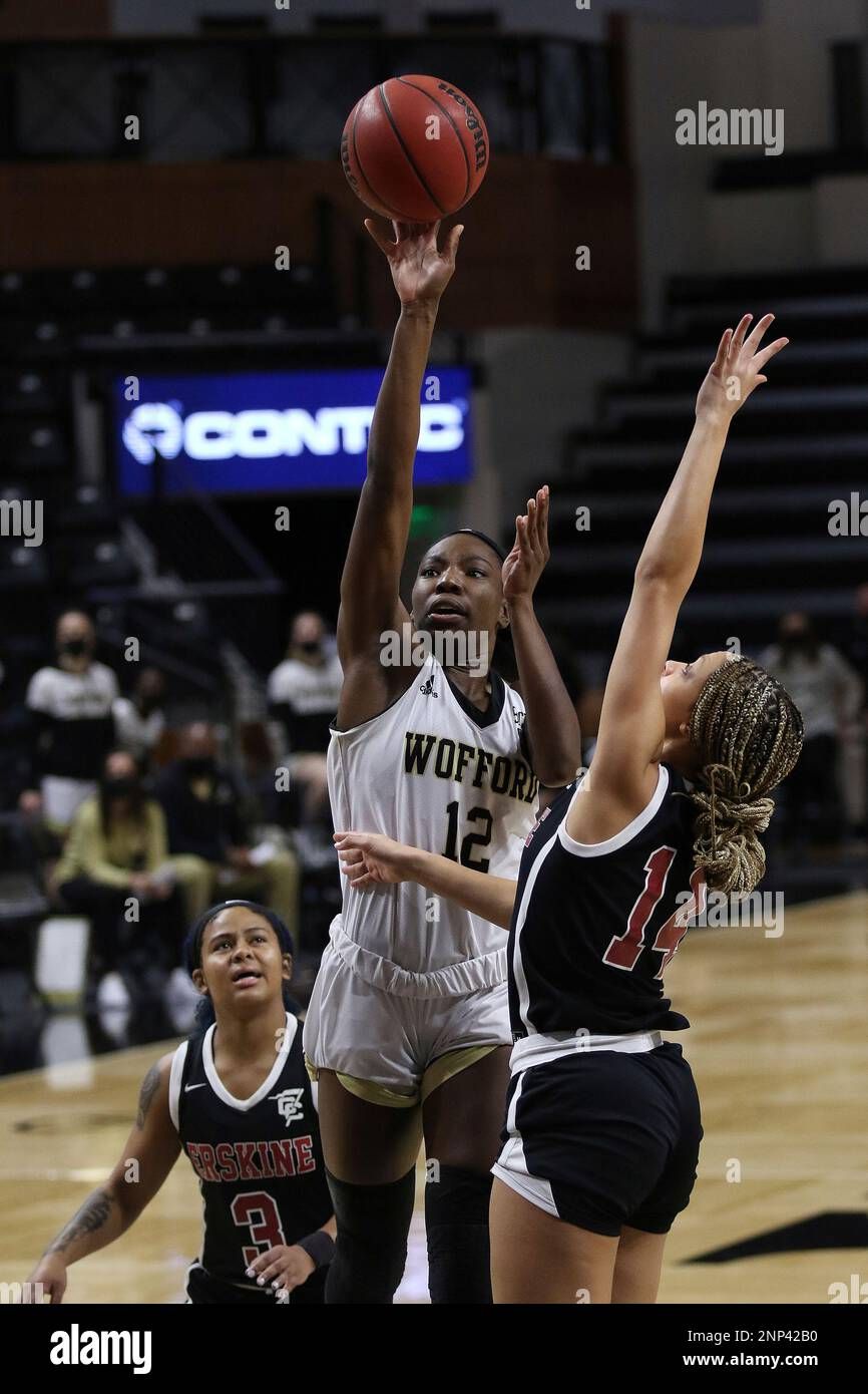 Erskine College Flying Fleet at Wofford Terriers Mens Basketball