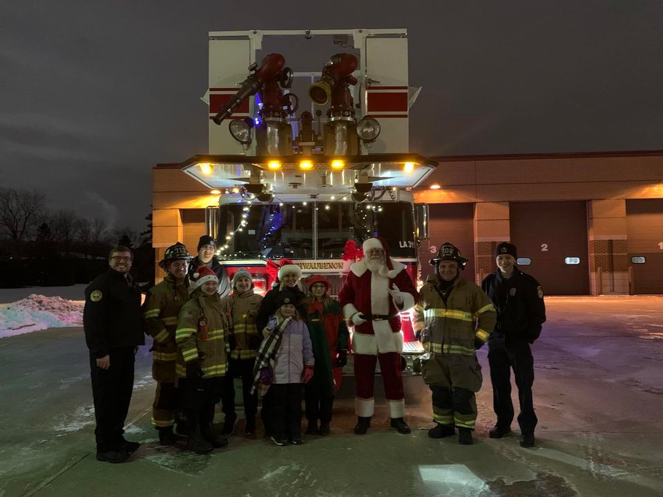 Santa Ride Ashwaubenon!