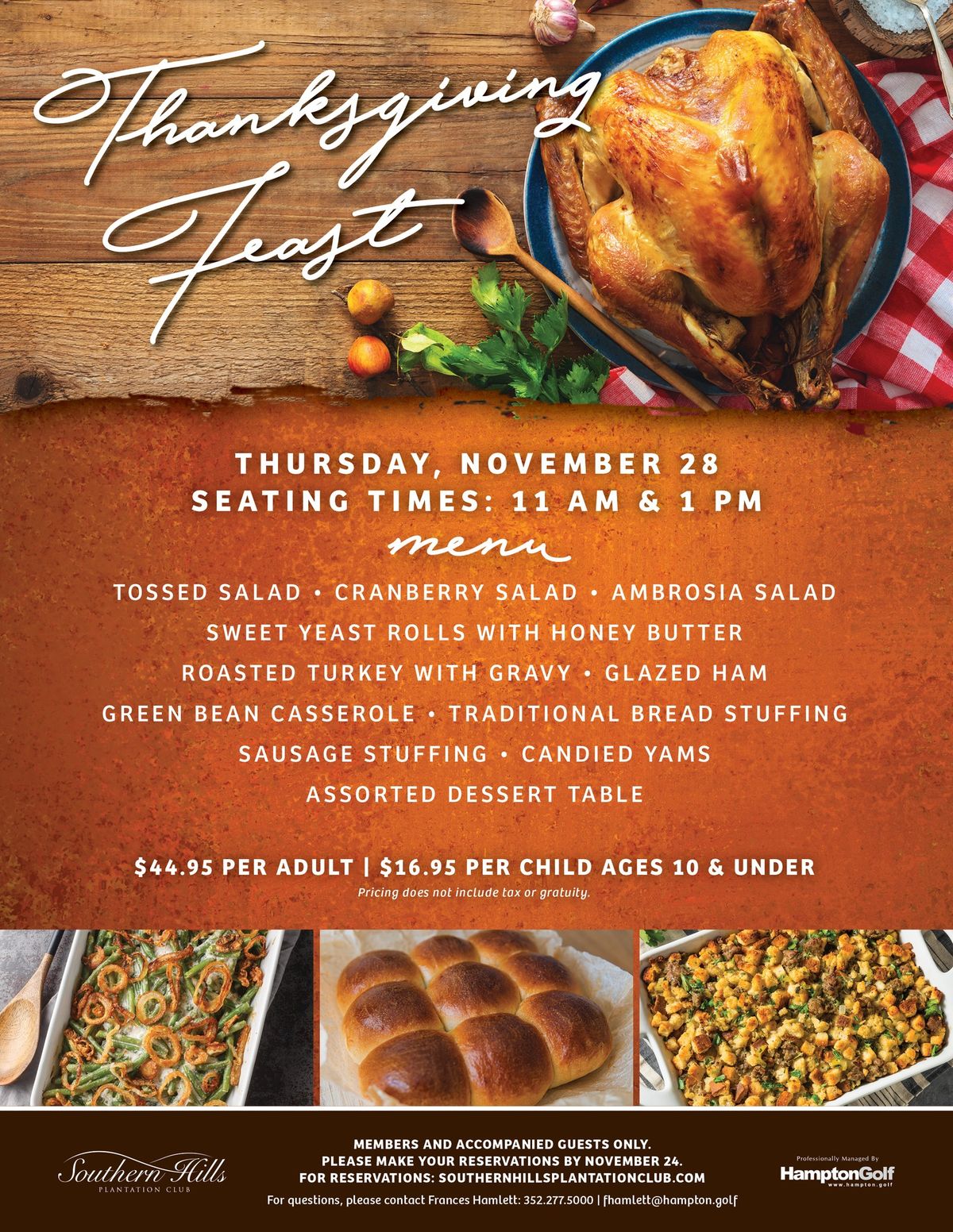 Thanksgiving Feast (Member Event)