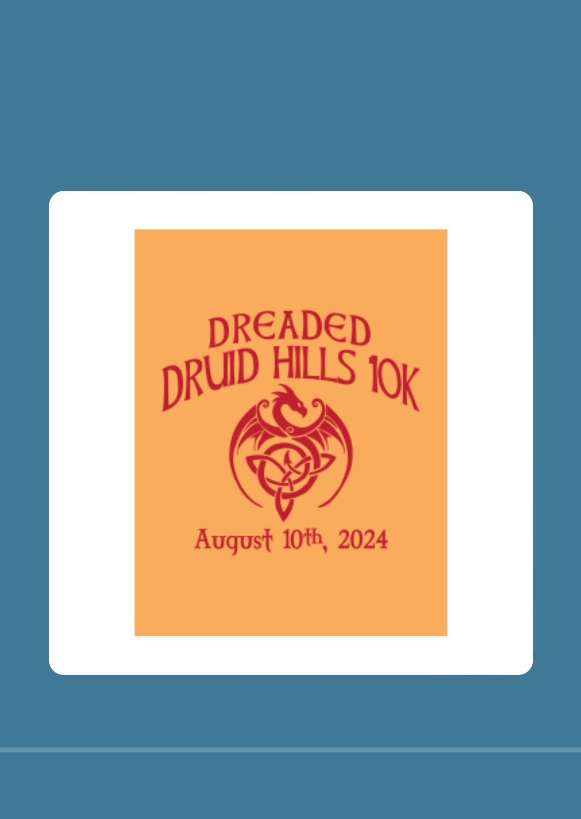 Dreaded Druid Hills 10K 2024