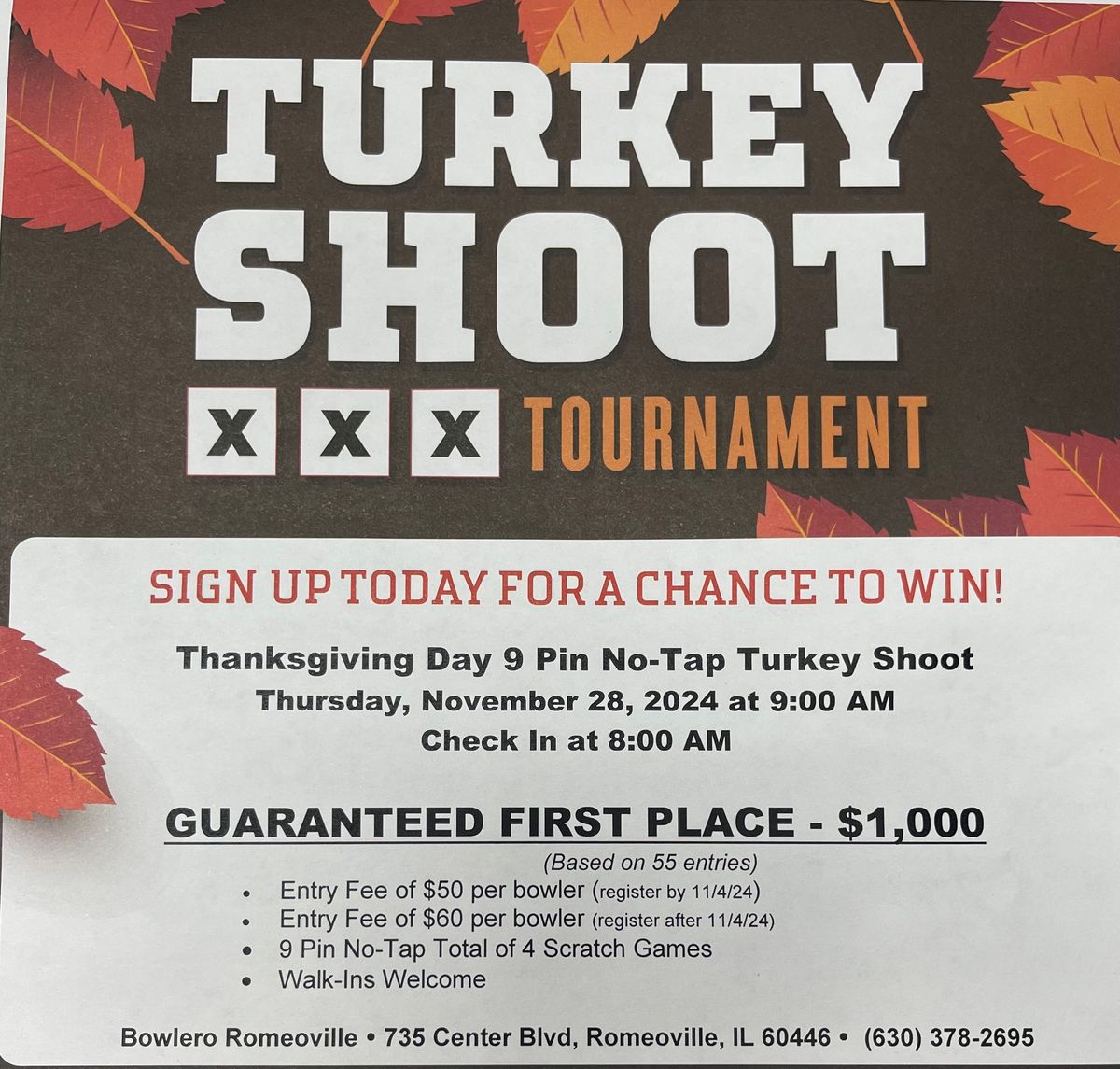 Turkey shoot