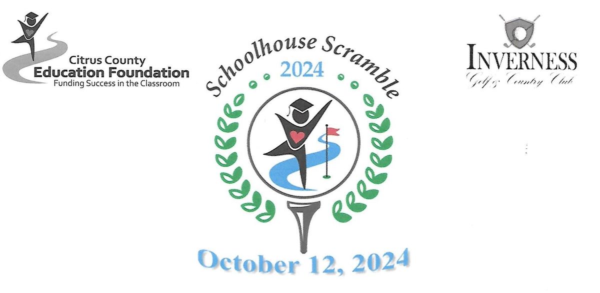 **NEW DATE** - 3rd Annual Schoolhouse Scramble