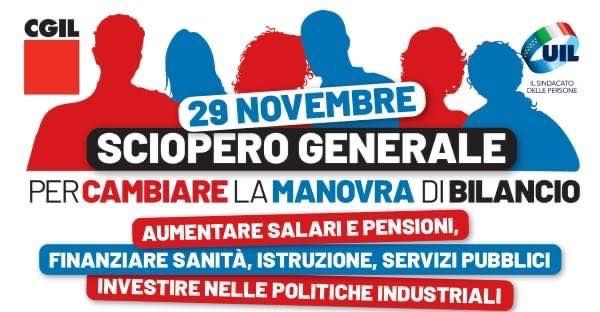 Sciopero generale | 29 Novembre | Milano