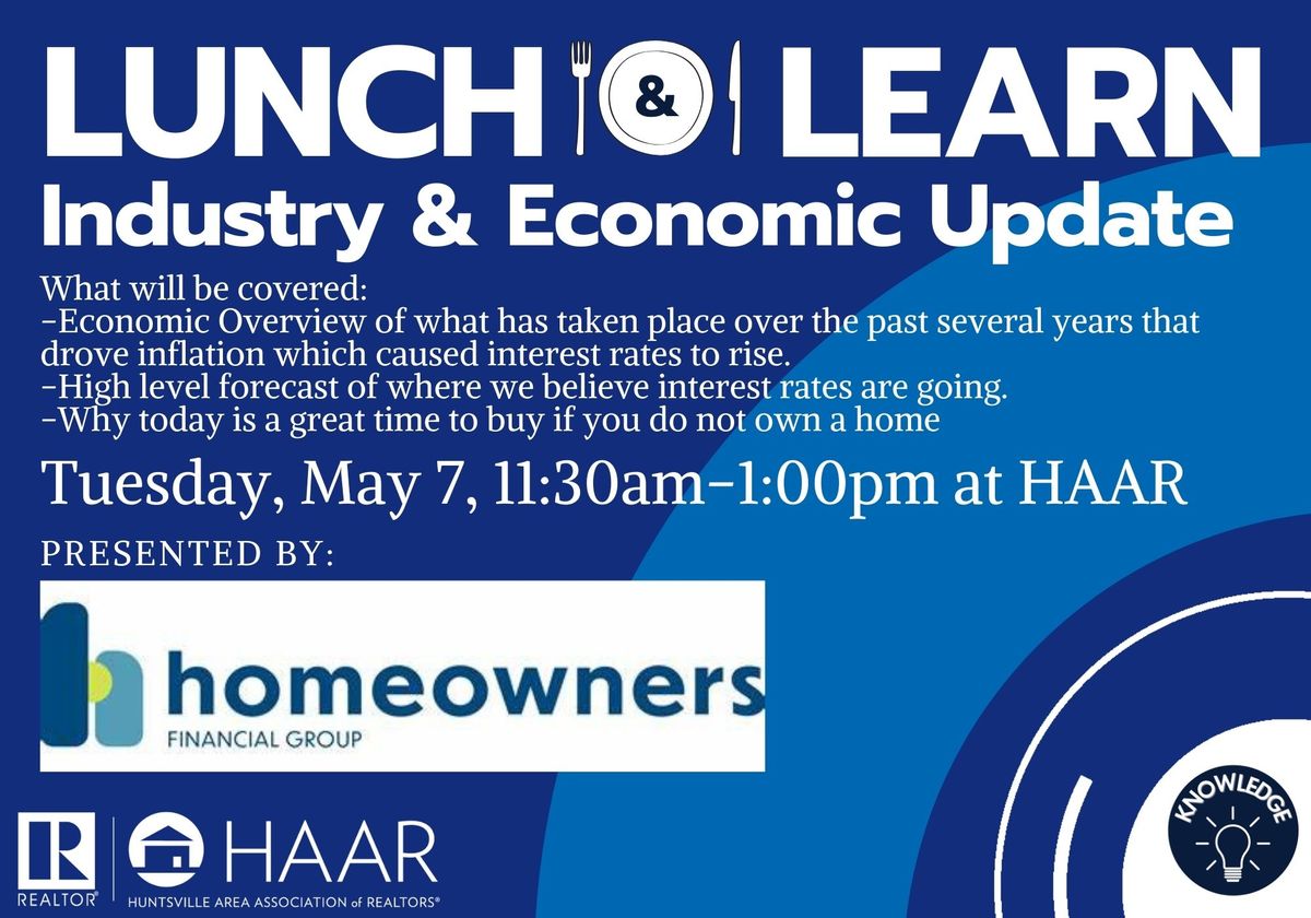 Lunch & Learn: Industry & Economic Update