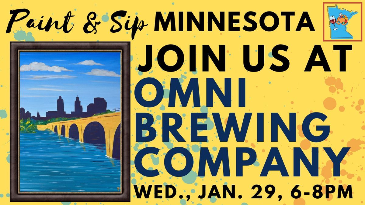 January 29 Paint & Sip at OMNI Brewery & Taproom