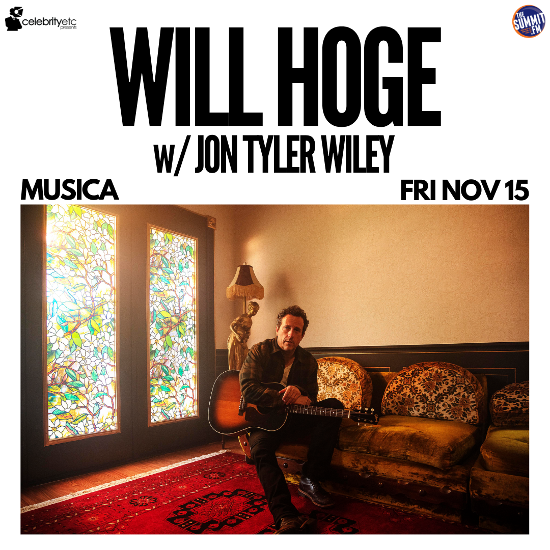 Will Hoge w\/ Jon Tyler Wiley