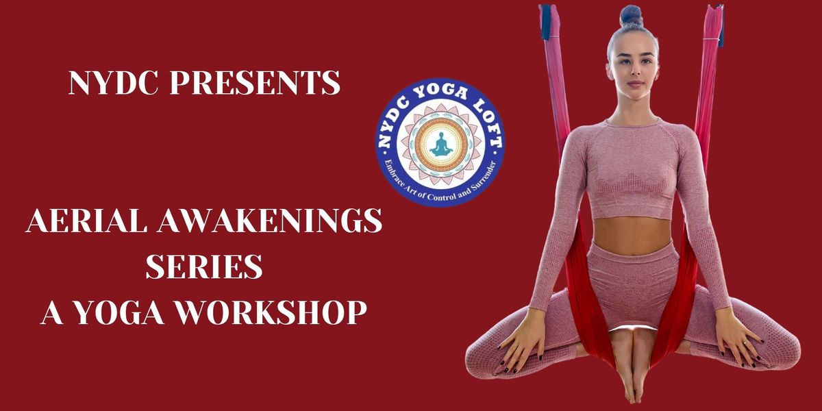 Aerial Awakenings Series  A yoga workshop By NYDC