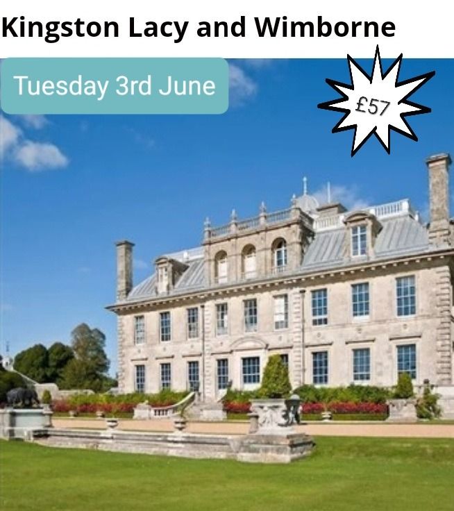 Coach Day Trip to Kingston Lacy & Wimborne Minster