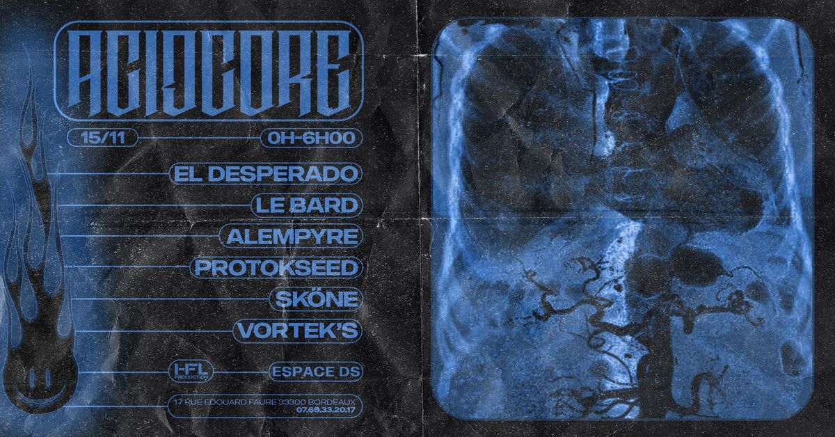 ACIDCORE w\/ EL DESPERADO \/ LE BARD \/ ALEMPYRE \/ PROTOKSEED \/ SK\u00d6NE \/ VORTEK'S 