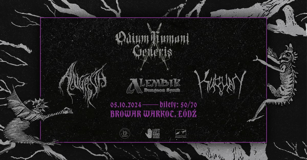 Odium Humani Generis - "Mi\u0119dzyczas" Release Show | \u0141\u00f3d\u017a