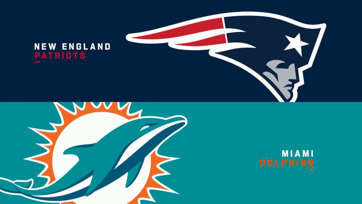  October 6th (Sunday) - Miami Dolphins vs New England Patriots 