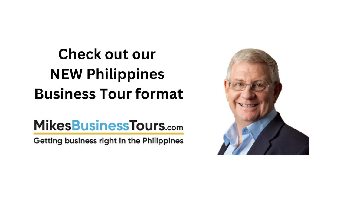 July Mikes Business Learning Tour in the Philippines