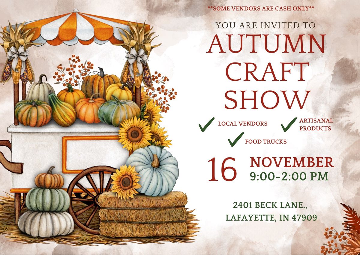 Autum Craft Sale