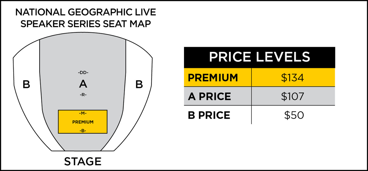 Parking National Geographic Live