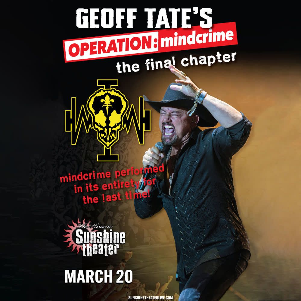 Geoff Tate at Sunshine Theater