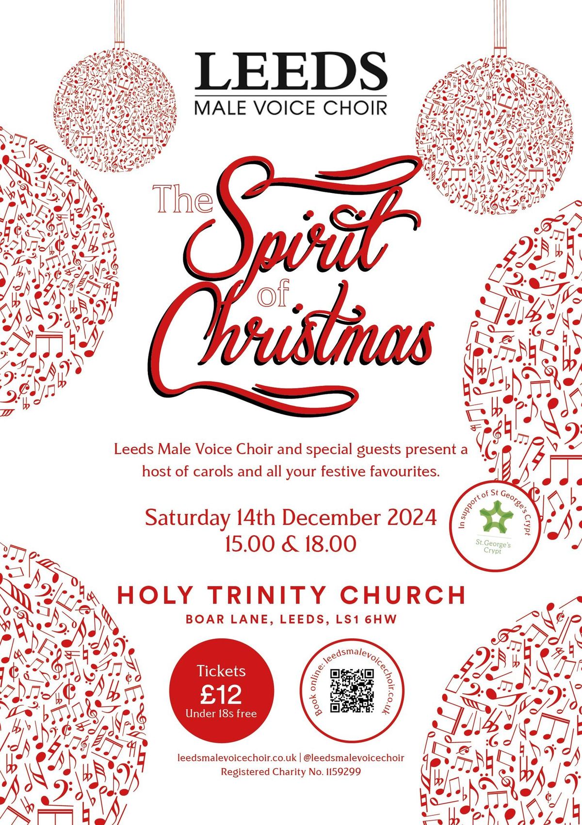 The Spirit of Christmas: Leeds \u2022 18:00