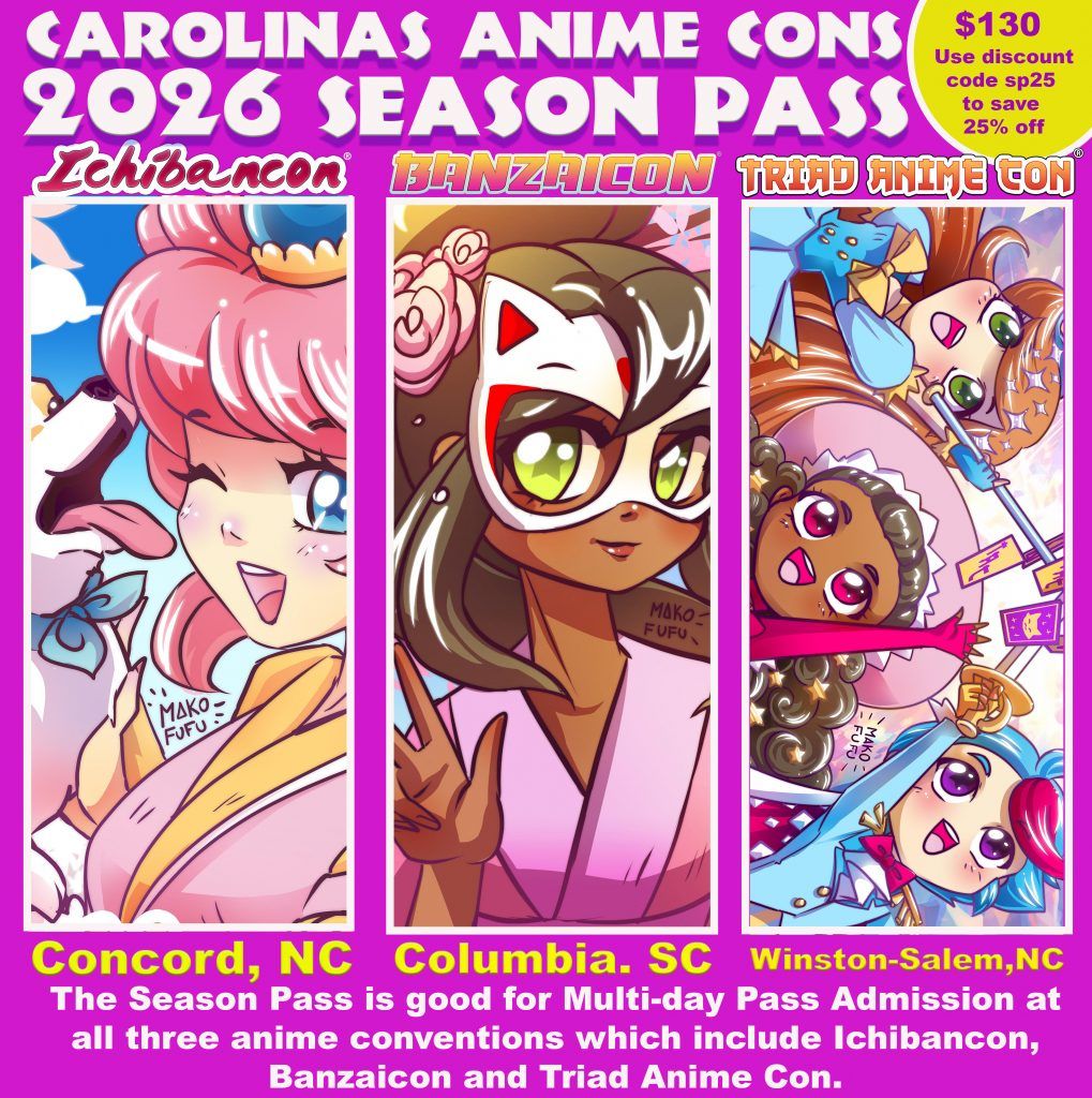 Triad Anime Con - 3 Day Pass