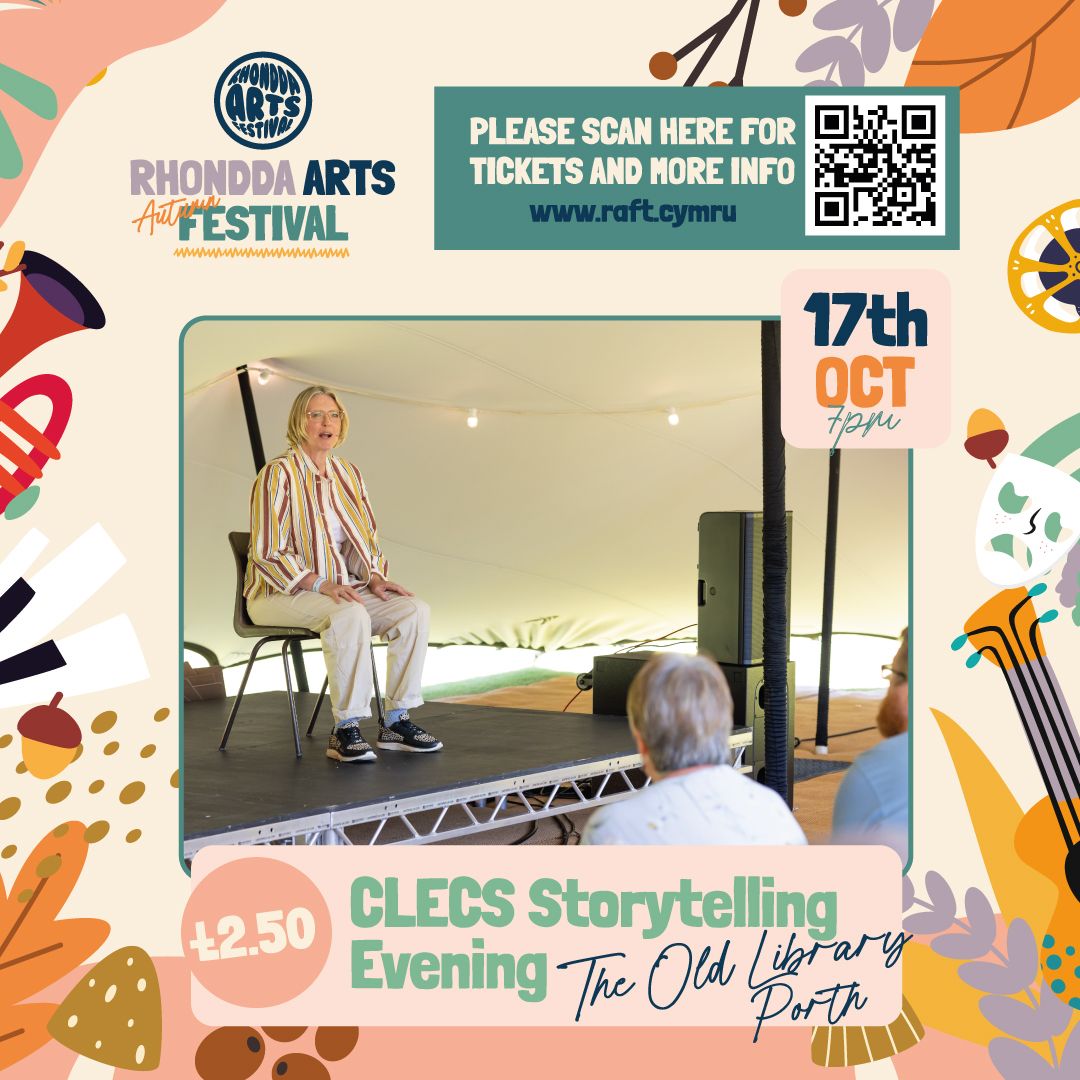 CLECS Storytelling evening \/\/  Noson dweud stori CLECS