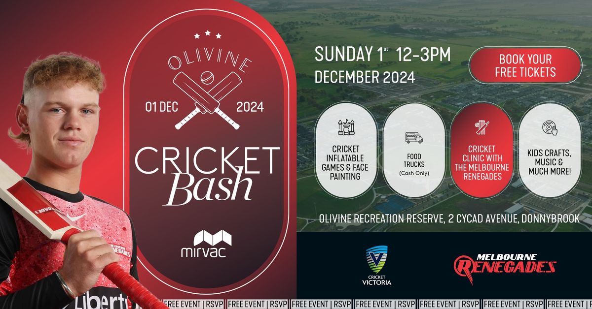 Olivine Cricket Bash