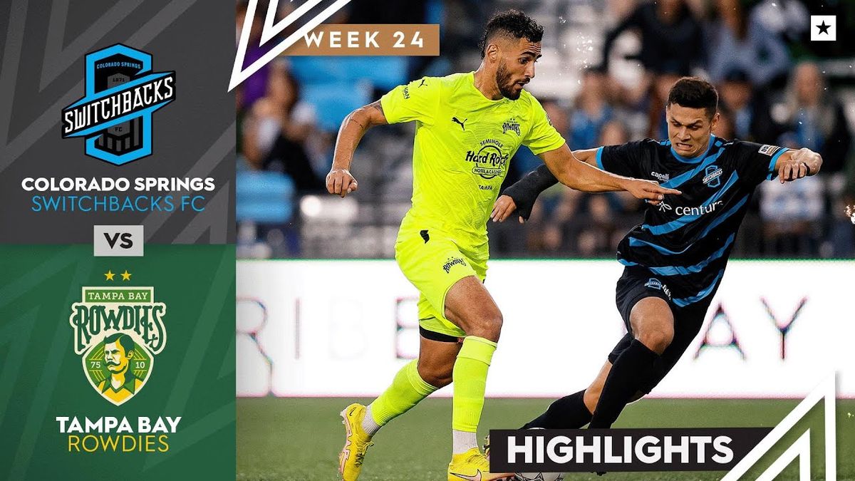 Colorado Springs Switchbacks FC at Tampa Bay Rowdies