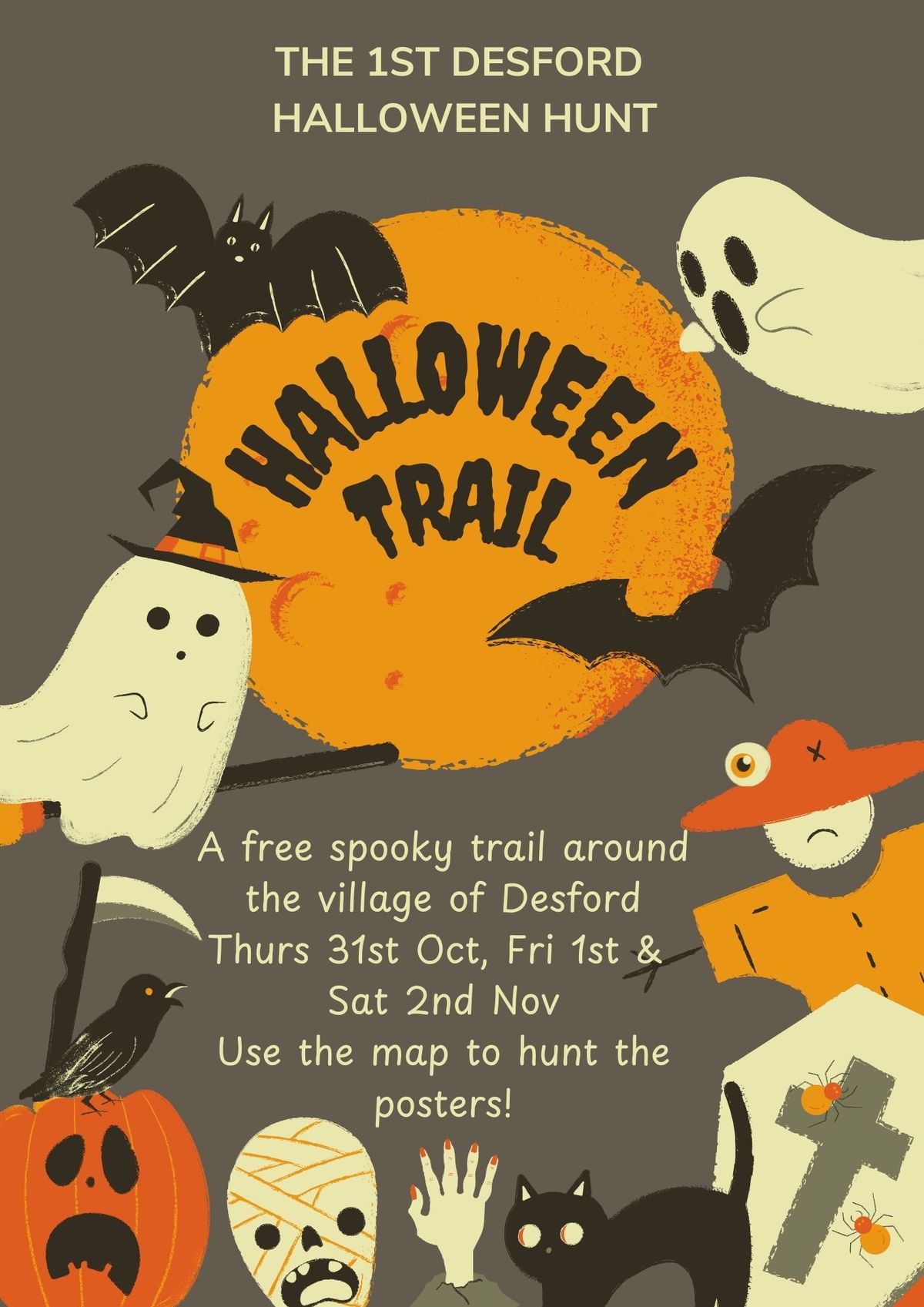 Desford Halloween trail 2024