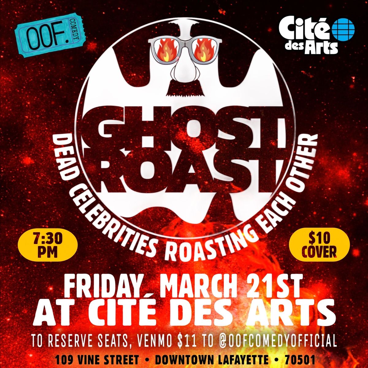 Ghost Roast @ Cit\u00e9 des Arts