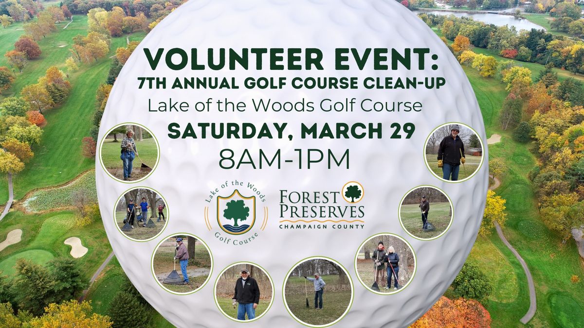 Volunteer Event: 7th Annual Golf Course Clean-Up