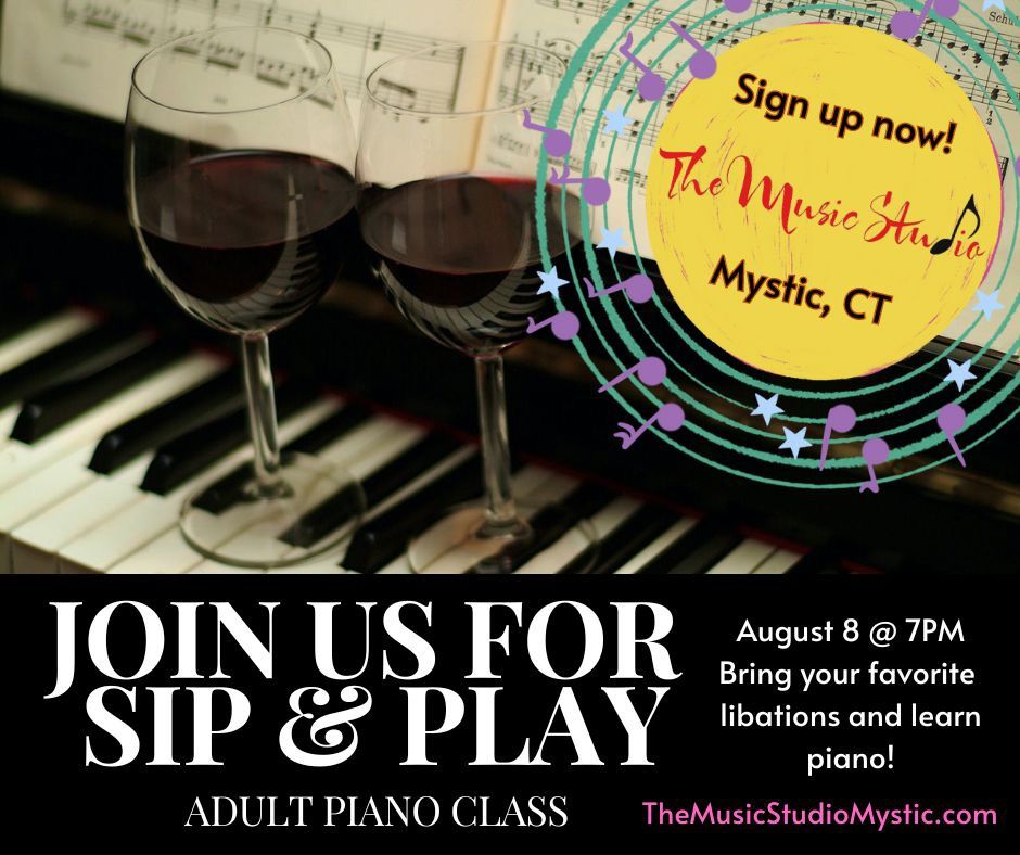 Sip & Play Adult Piano Class