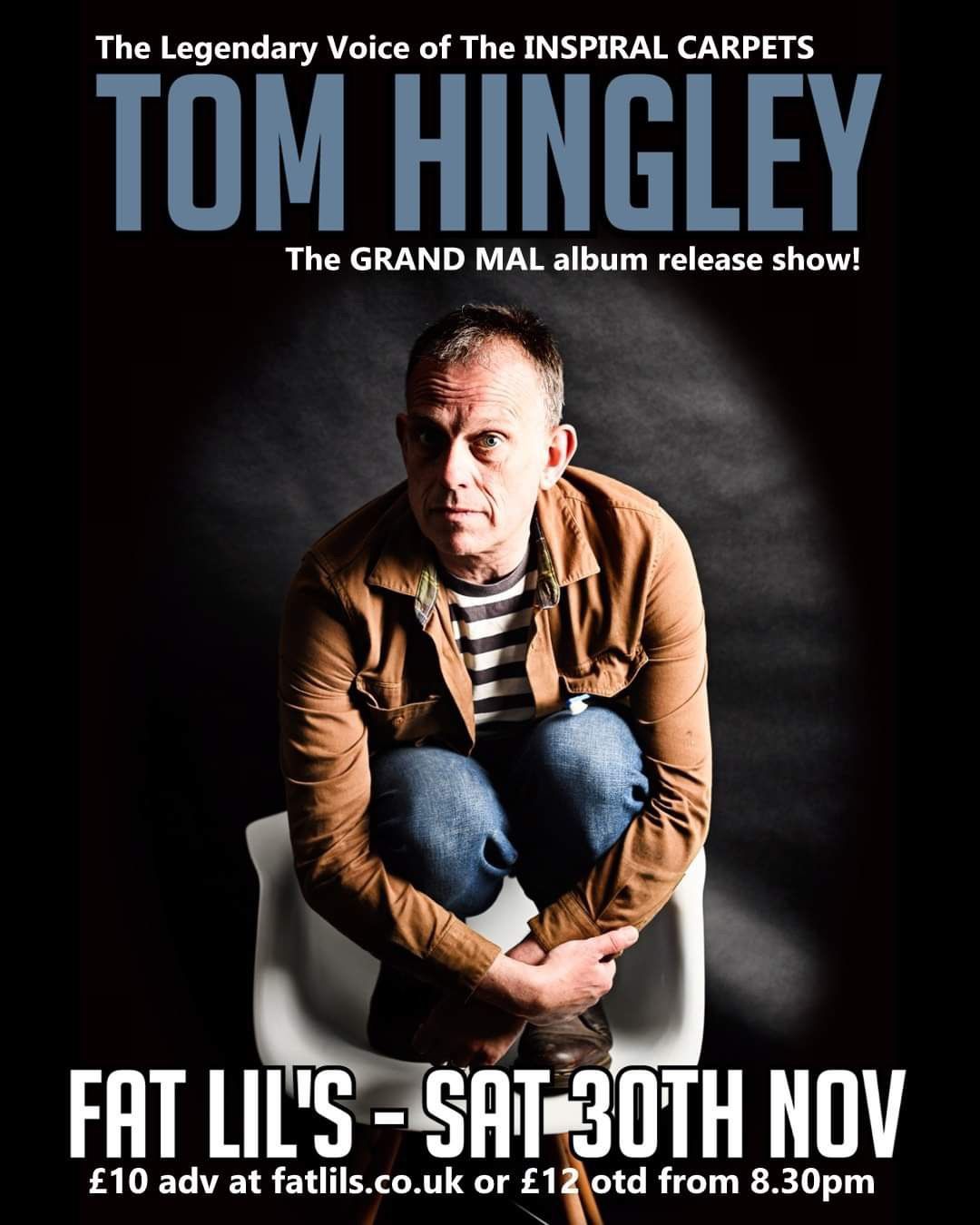 Tom Hingley - \u2018The Grand Mal\u2019 album launch show