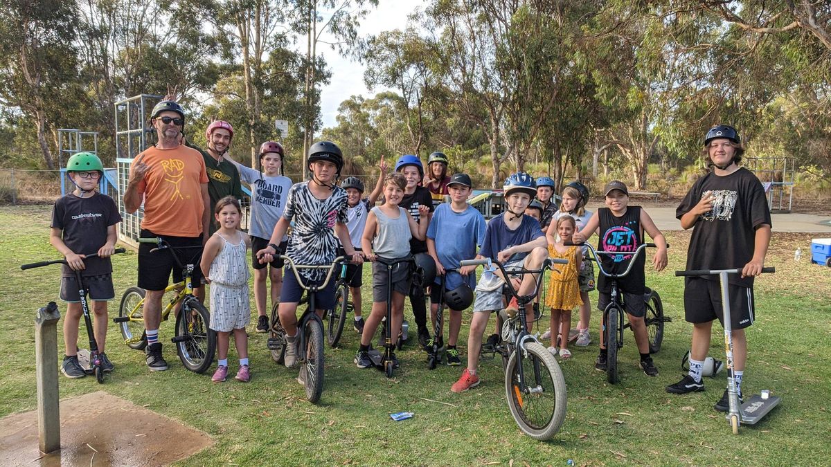 Bullsbrook skatepark coaching - skateboard, scooter, BMX