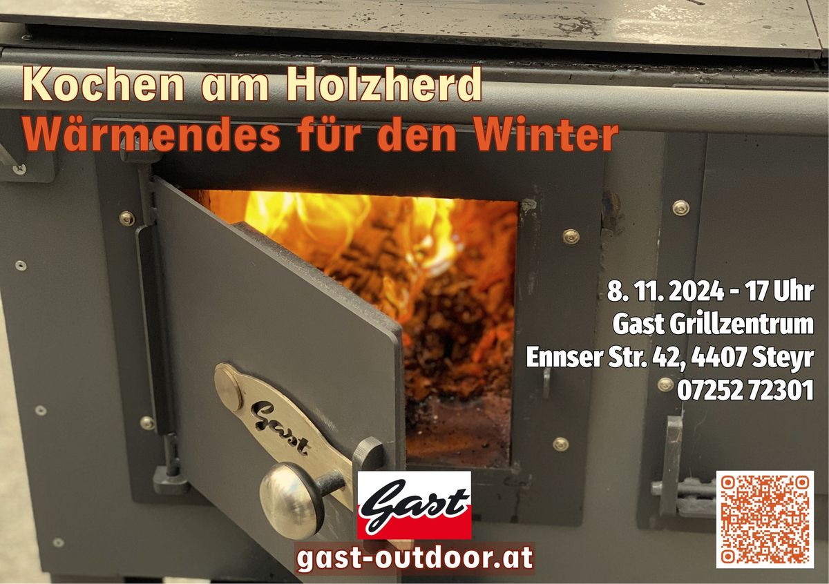 Koch Workshop am Outdoorherd FRED, W\u00e4rmendes f\u00fcr den Winter