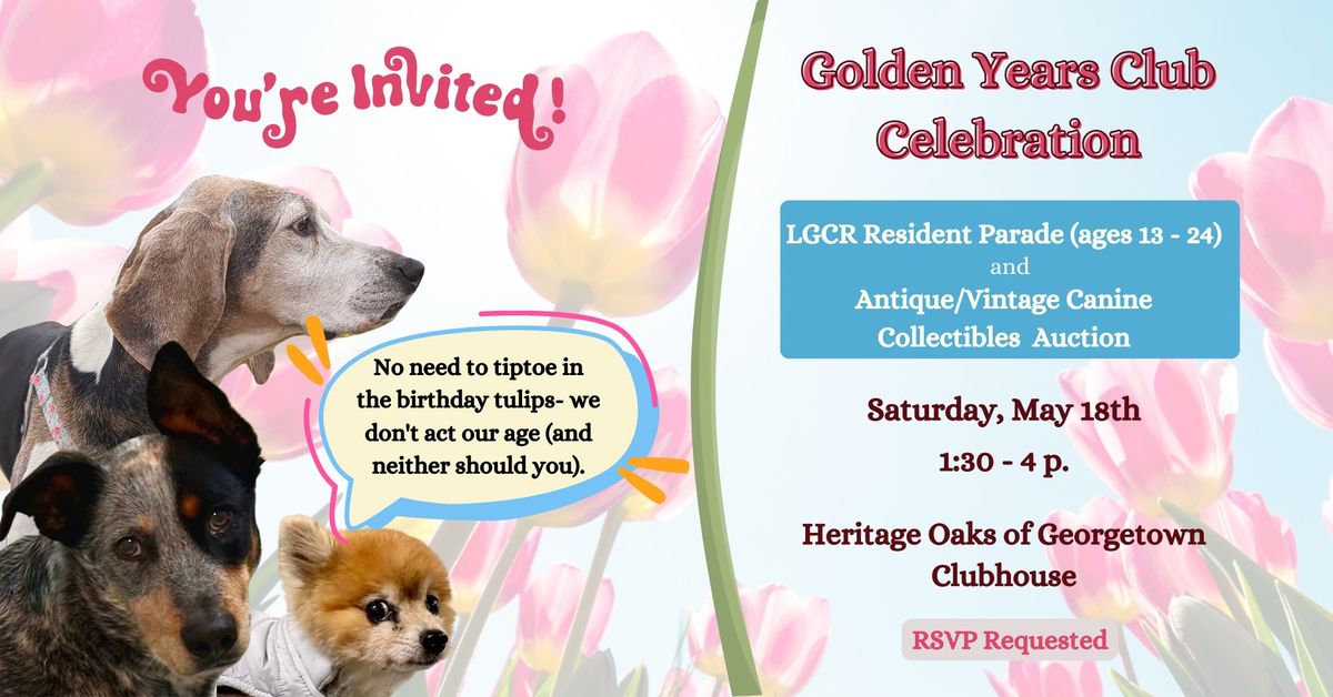 Golden Years Club Annual Celebration