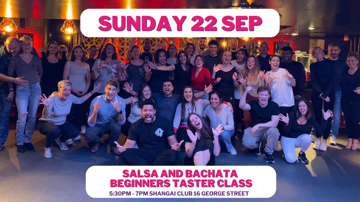 \ud83c\udf89 Beginners Salsa & Bachata Taster Class\ud83d\udc83\ud83c\udffb\ud83d\udd7a