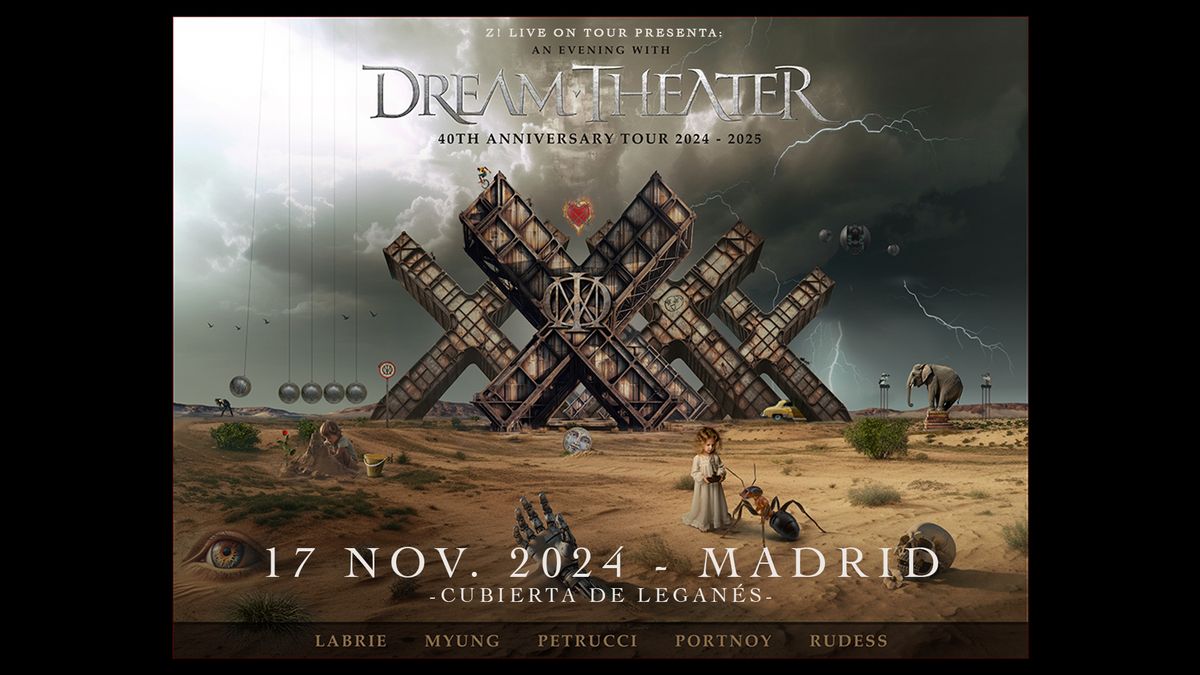 DREAM THEATER EN MADRID | \u00daNICA FECHA EN ESPA\u00d1A