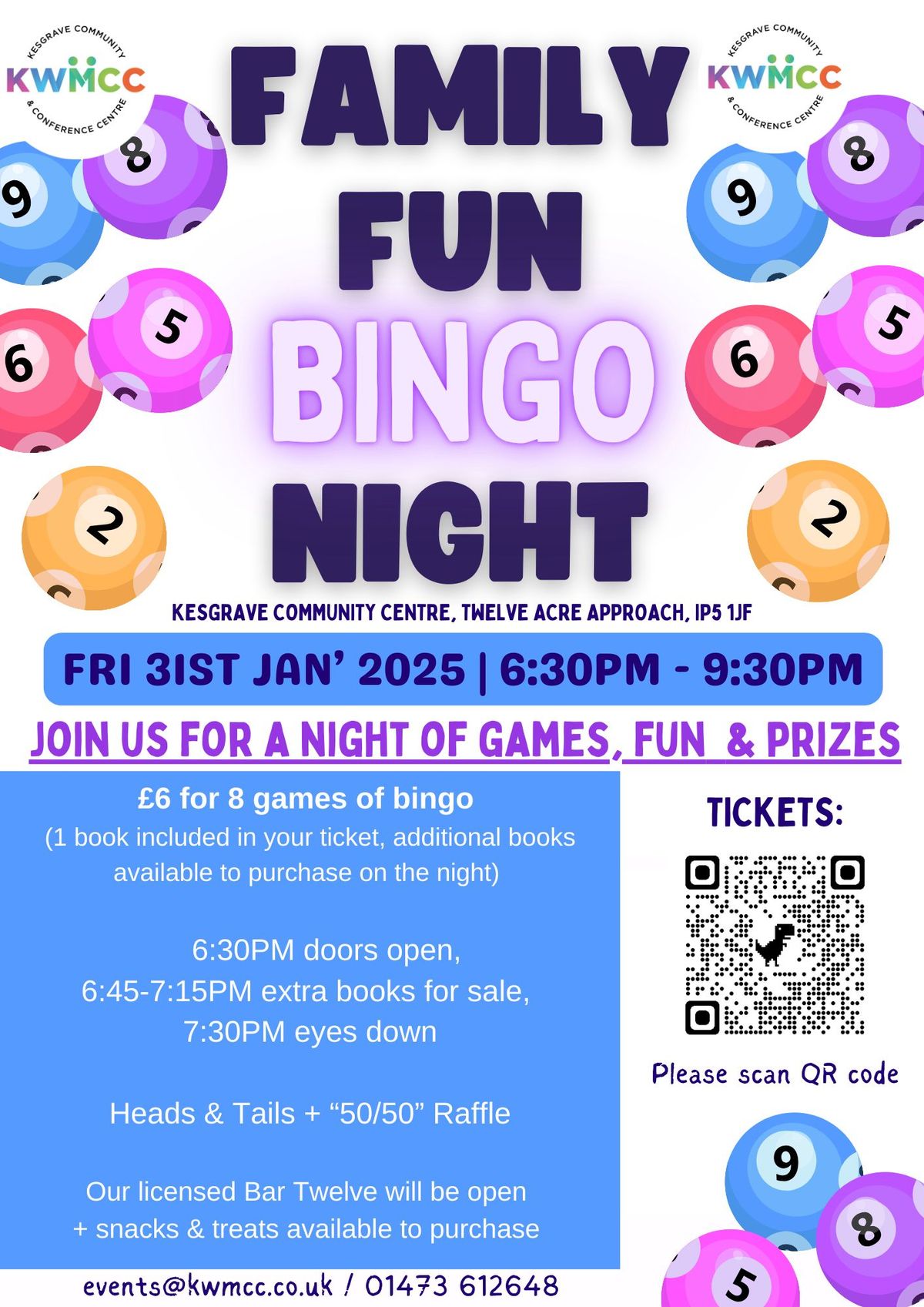 Family Fun BINGO Night