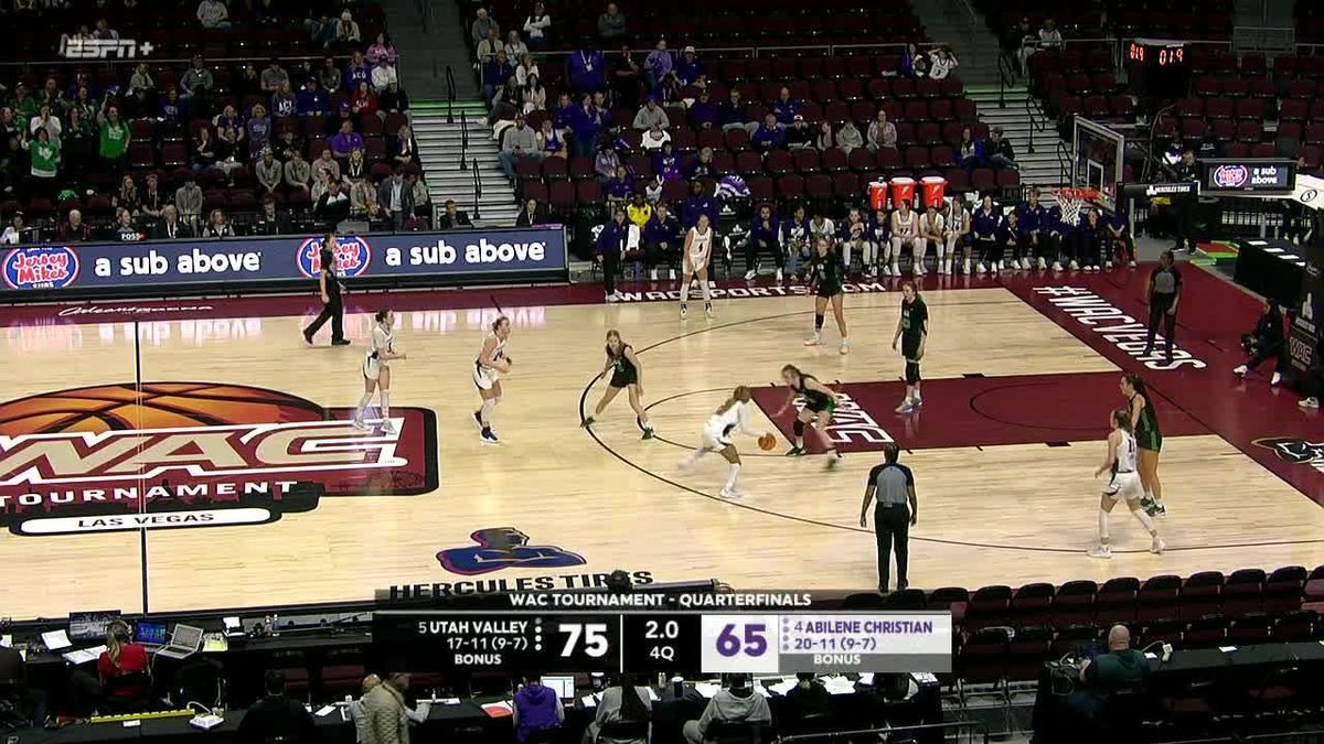 Abilene Christian Wildcats at Utah Valley Wolverines Mens Basketball