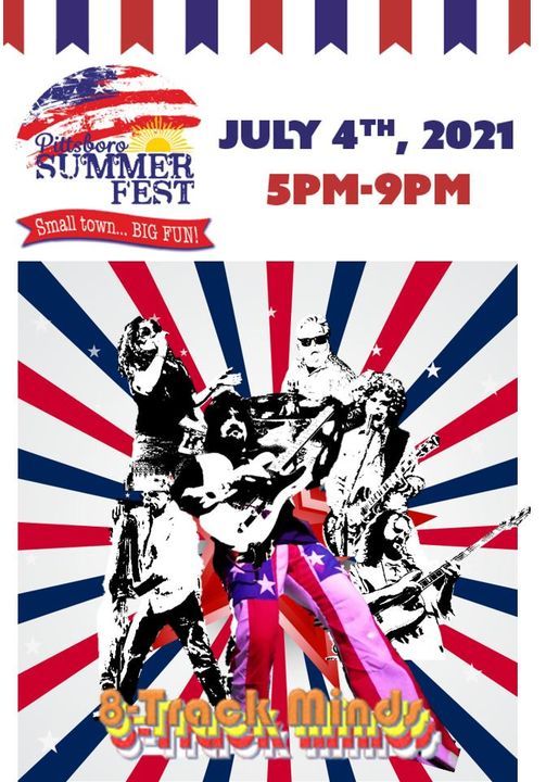 8Track Minds at Summer Fest! Downtown Pittsboro, NC, Downtown