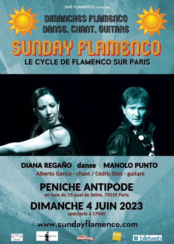 spectacle Sunday Flamenco \/ Paris \/ 4 juin 2023