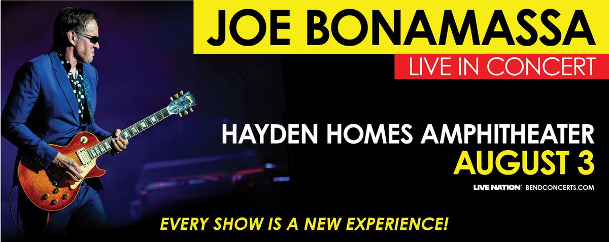 Joe Bonamassa Live In Concert at Sap Arena